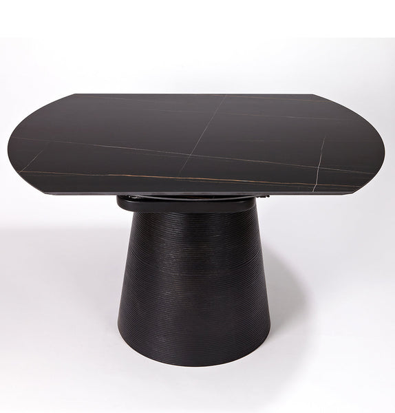 Esbjörn Modern Dining Table - Black - GFURN