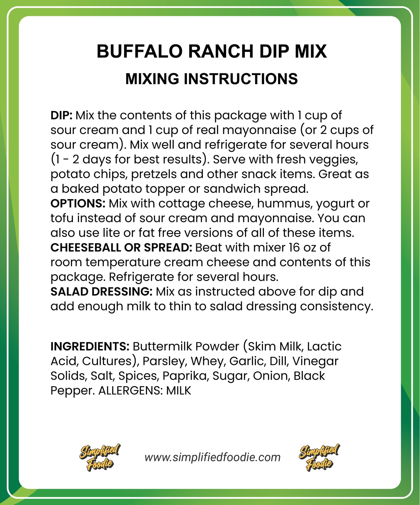 BUFFALO-RANCH