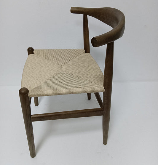 Hannah Chair - Walnut & Natural Cord