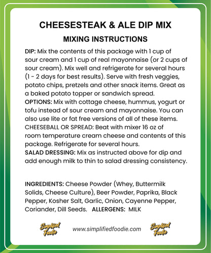 Cheesesteak & Ale
