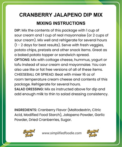 Cranberry Jalapeno