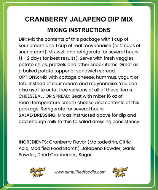Cranberry Jalapeno