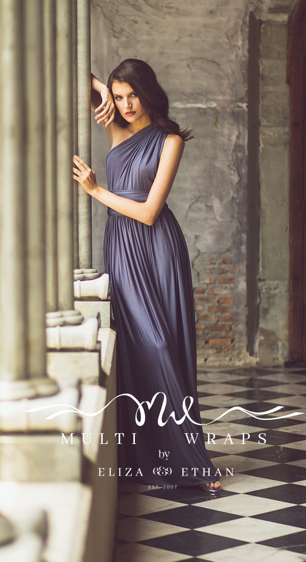 Wrap Dress - Fig
