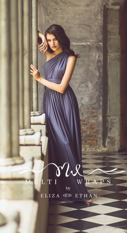 Wrap Dress - Fig
