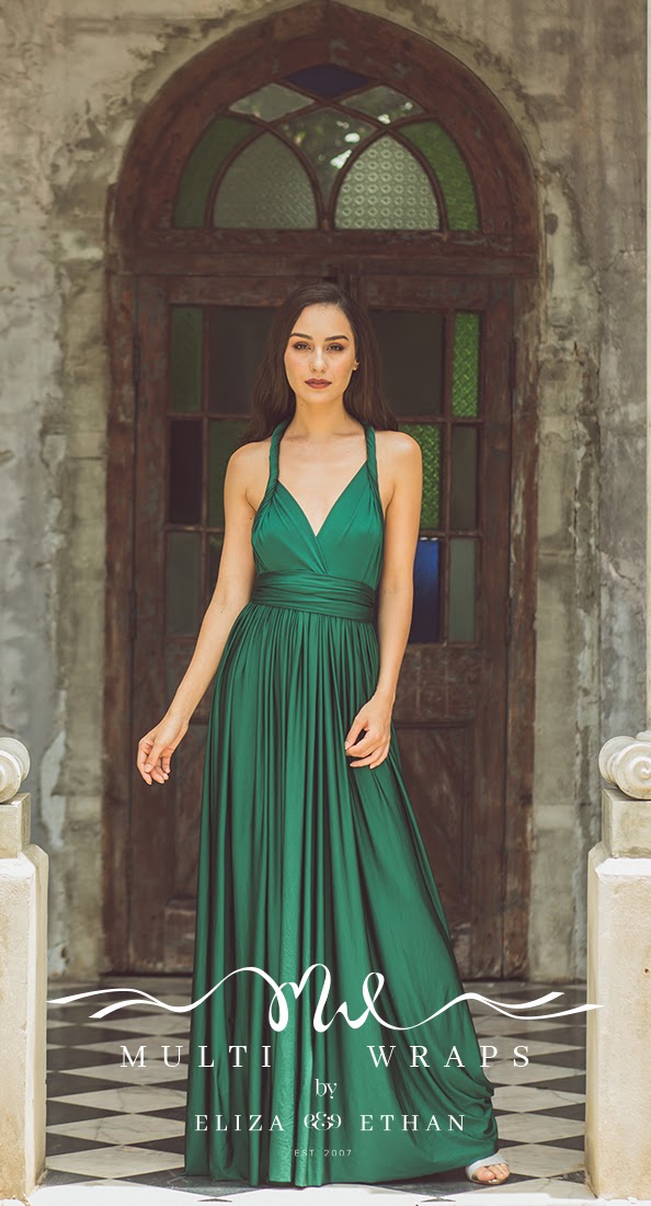 Wrap Dress - Forest