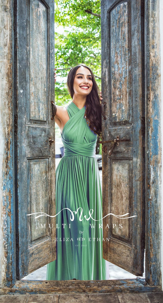 Wrap Dress - Jade