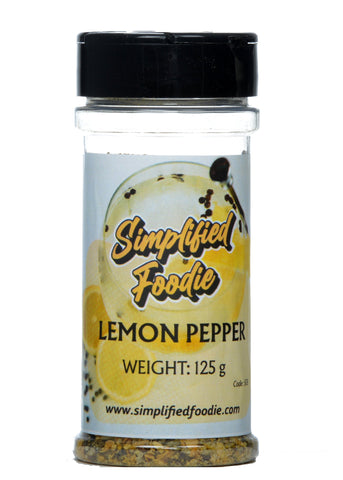 Lemon Pepper 125g