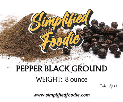 Black Pepper Ground 100g