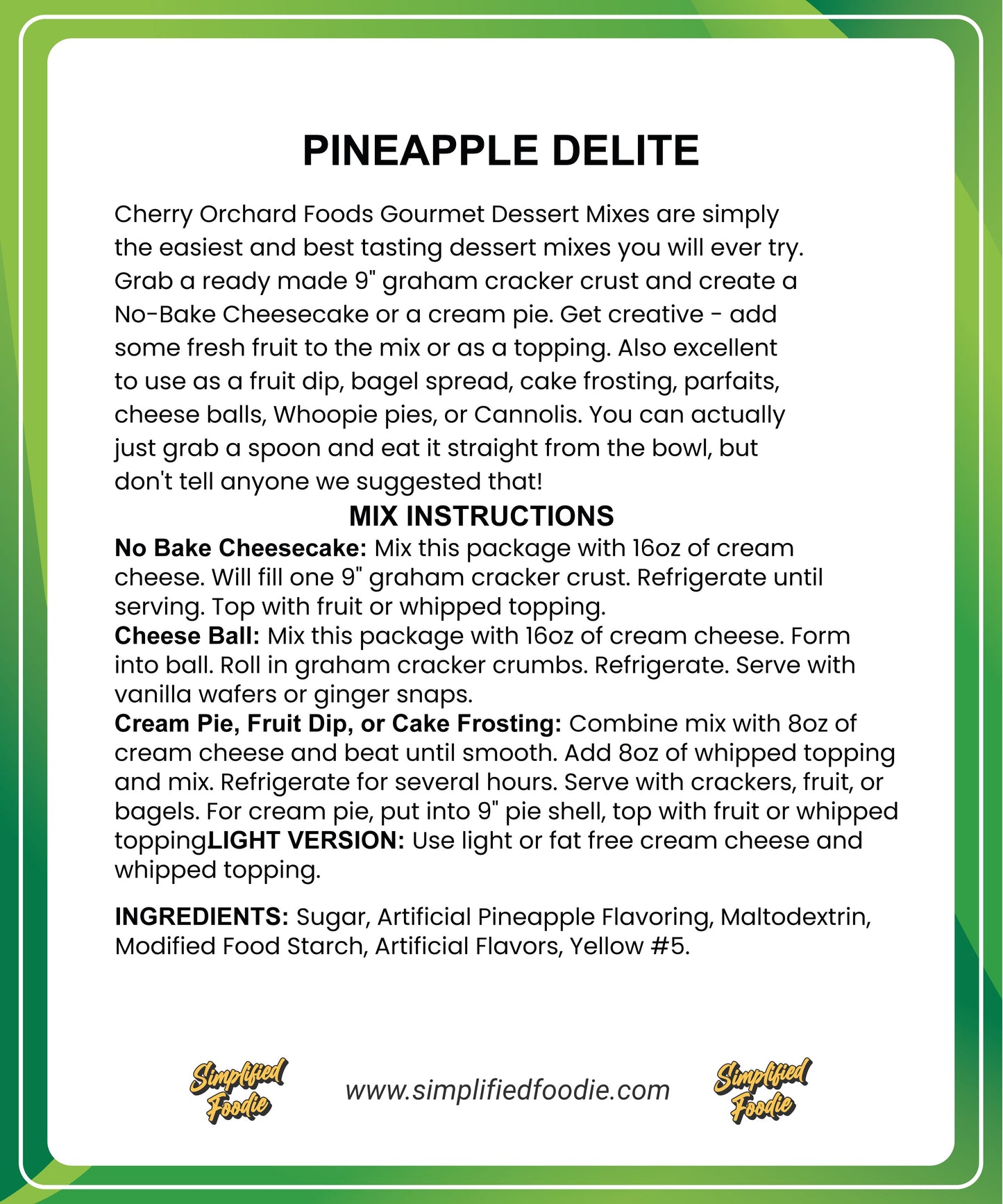 PINEAPPLE-DELITE