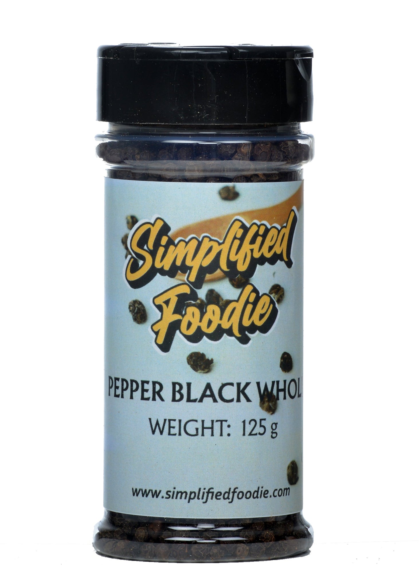 Pepper Black Whole 125g