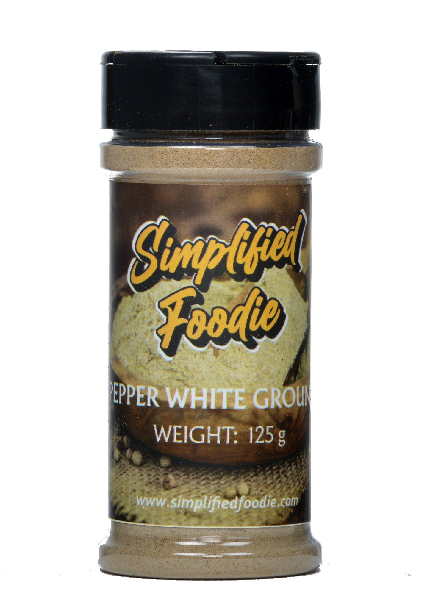 Pepper White Ground 125g