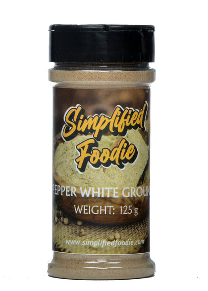 Pepper White Ground 125g