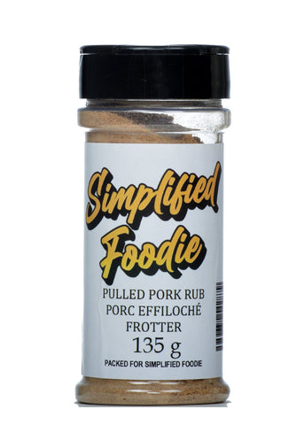 Pulled Pork Rub Porc Effiloche Frotter 135g