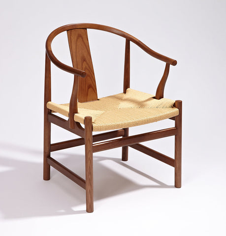 Edit Lounge Chair - Walnut & Natural Cord - GFURN