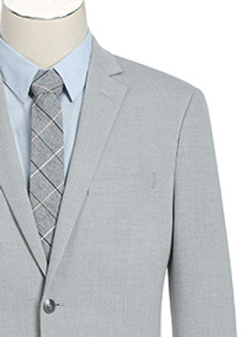 NEW SOFT GREY Slim Fit 2 Pc Suit