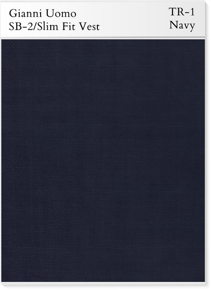 Gianni 4030 Navy - Modern 3 Piece Suit
