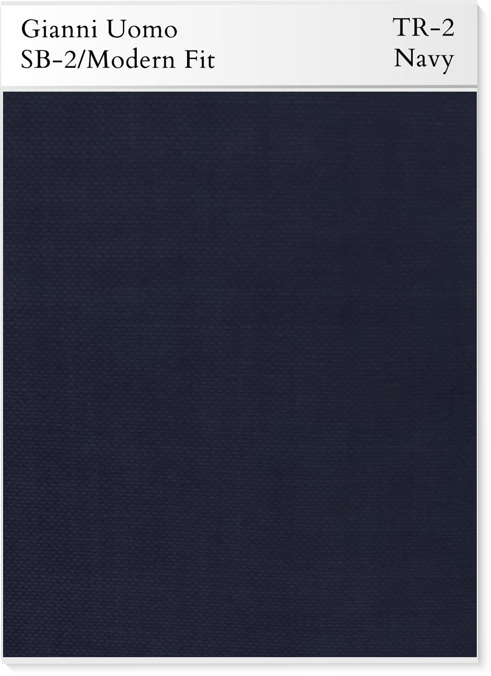 Gianni 4040 Navy - Modern 2 Piece Suit