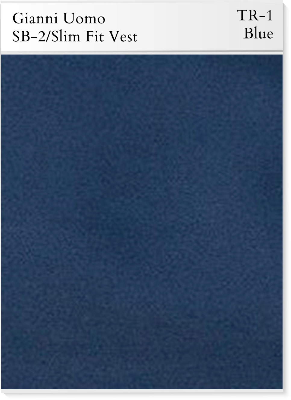 Gianni 4030 Blue - Modern 3 Piece Suit