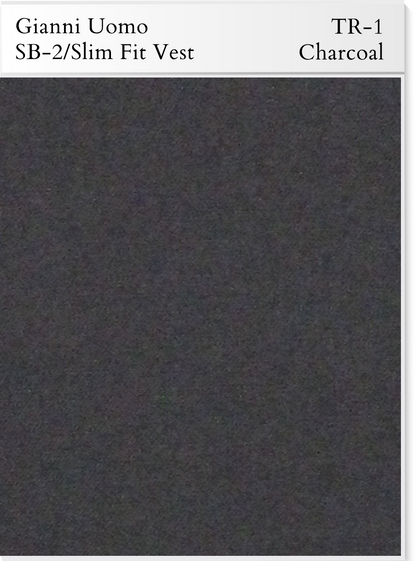 Gianni 4030 Charcoal - Modern 3 Piece Suit