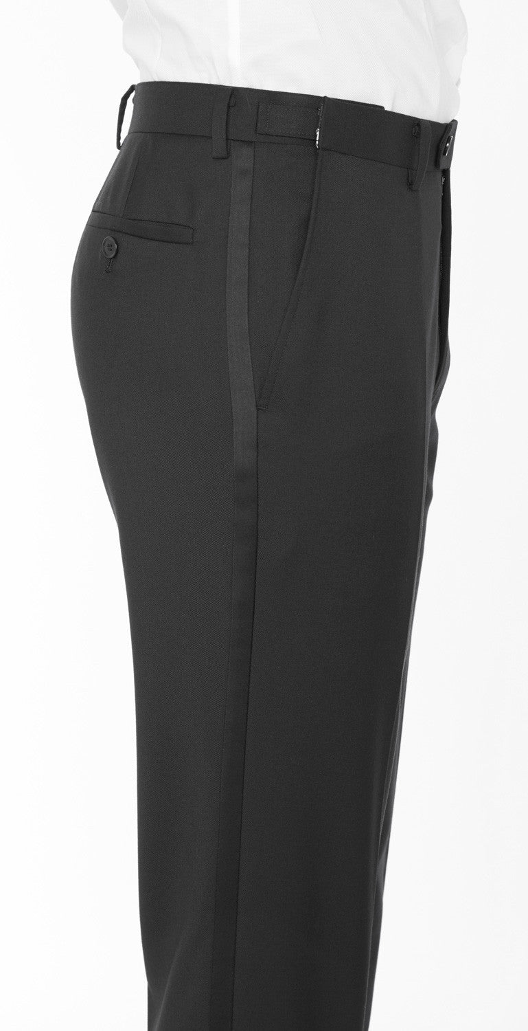 Black Slim Fit Tuxedo 2 piece #SB-1 Shawl