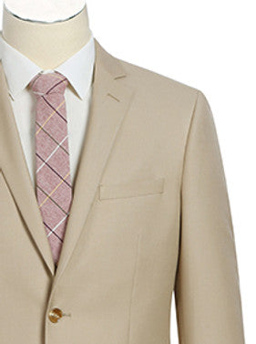 NEW TAN Slim Fit 2 Pc Suit