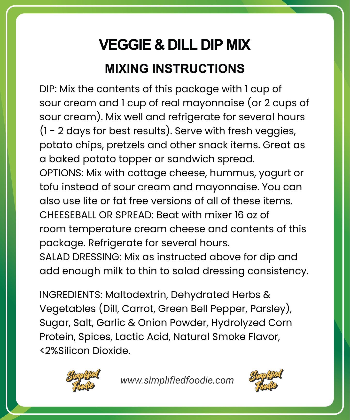 VEGGIE-&-DILL