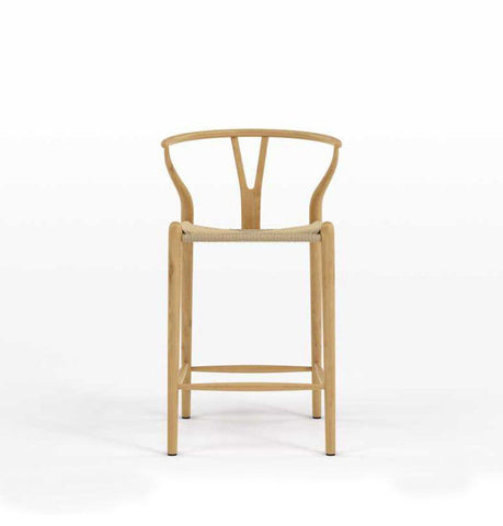 Dagmar Counter Stool - Ash & Natural Cord