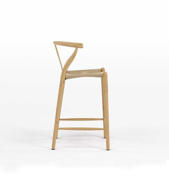 Dagmar Counter Stool - Ash & Natural Cord