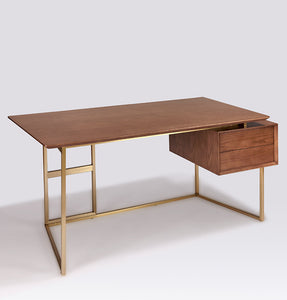 Frej Modern Desk - Walnut