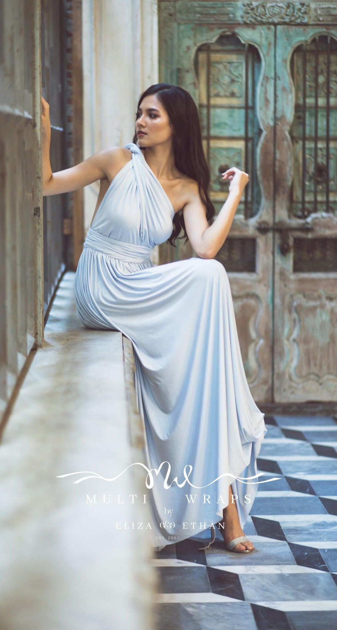 Wrap Dress - Ice