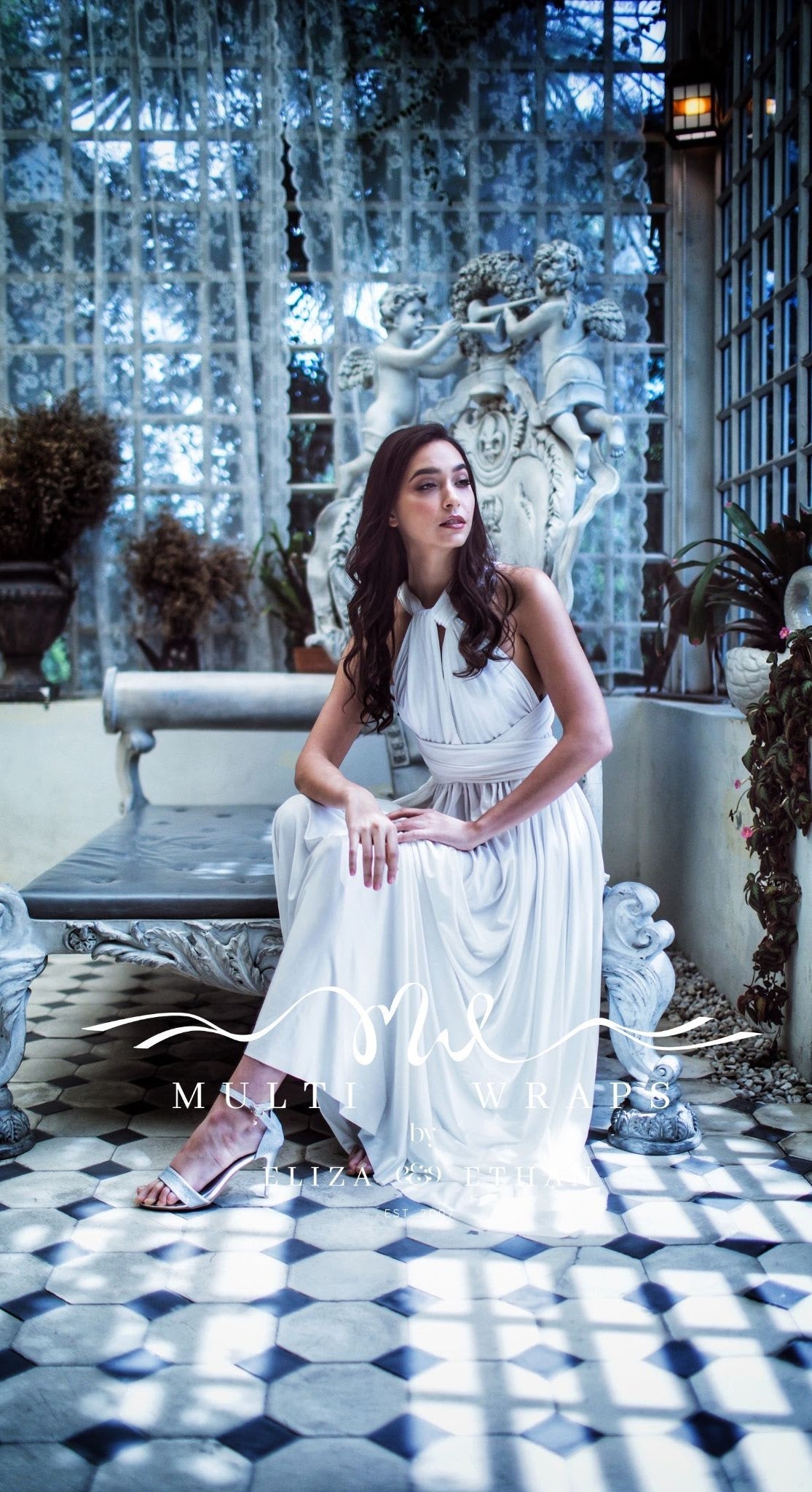 Wrap Dress - Ivory