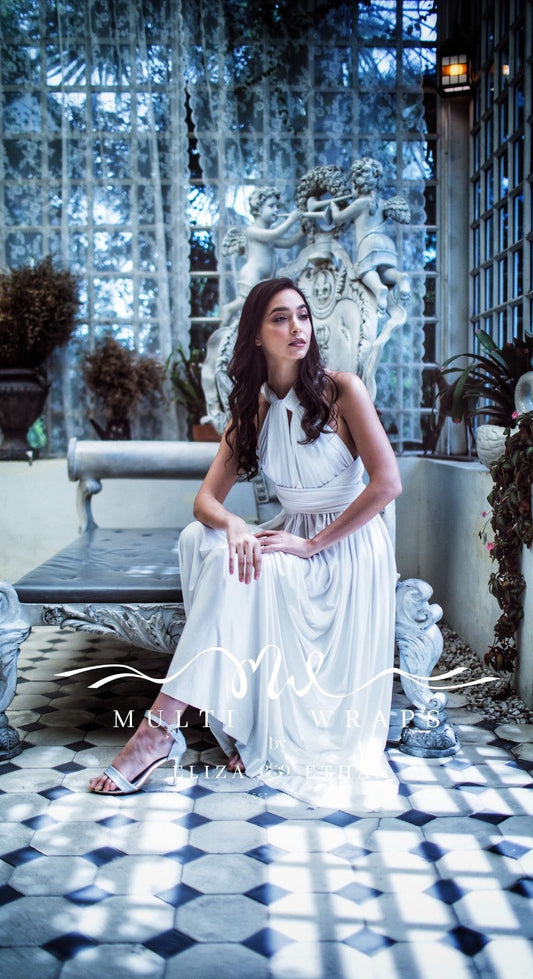 Wrap Dress - Ivory
