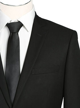 Black Slim Fit 2 Pc Suit
