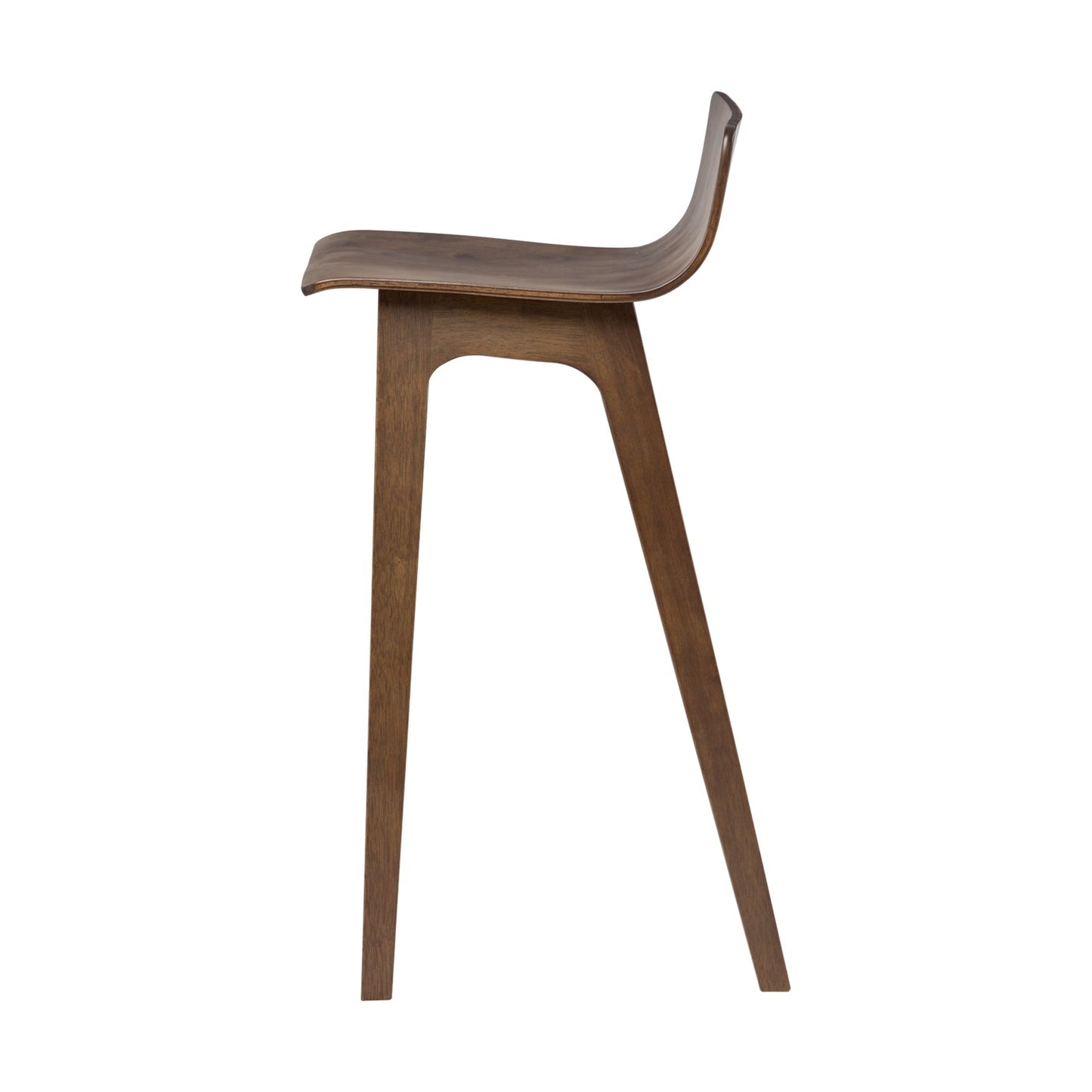 Ava Low Back Bar Chair - Cocoa - GFURN