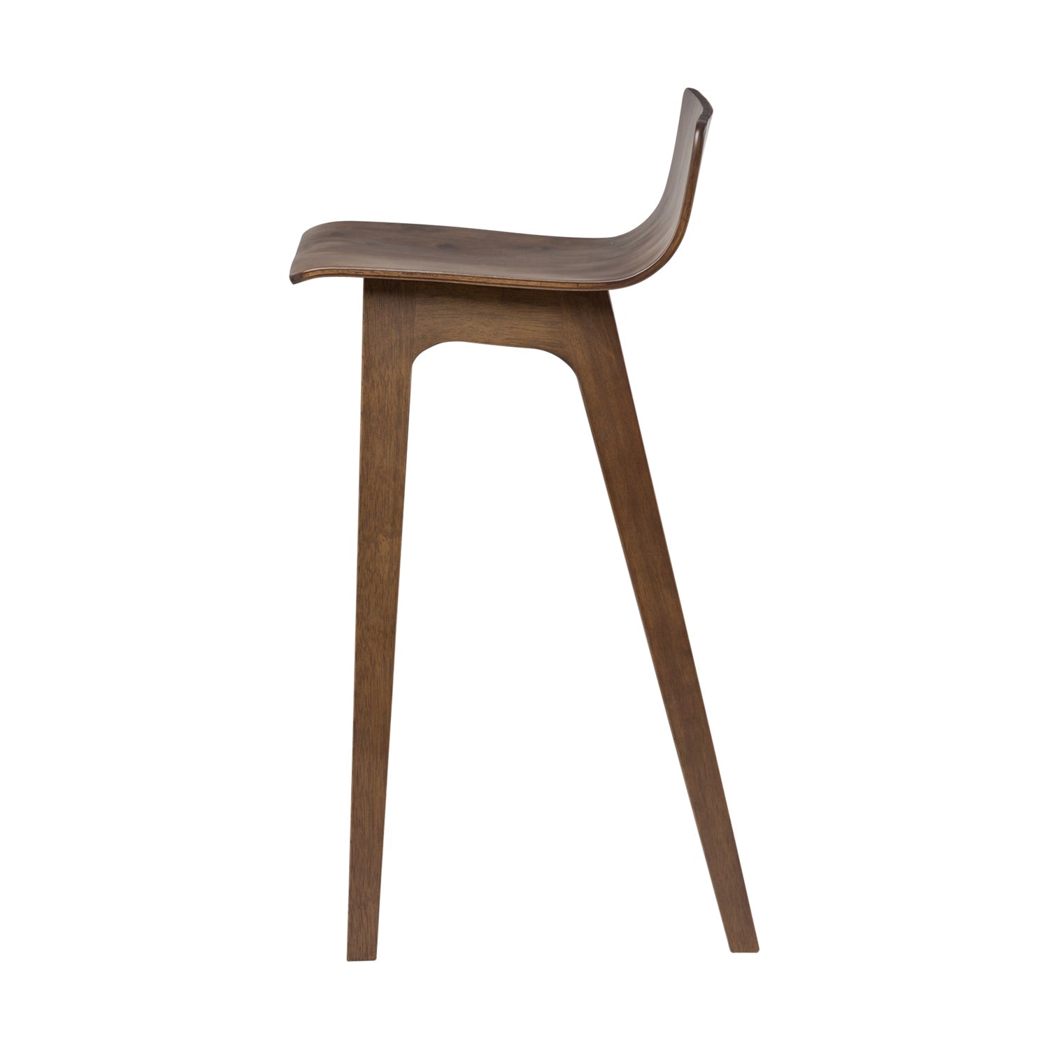 Ava Low Back Bar Chair - Cocoa - GFURN