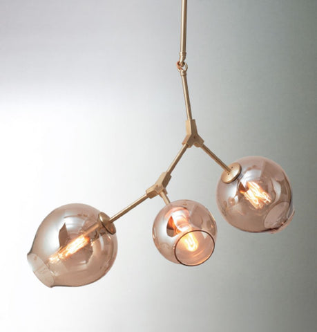 3-Globe Bubble Pendant Lamp - GFURN