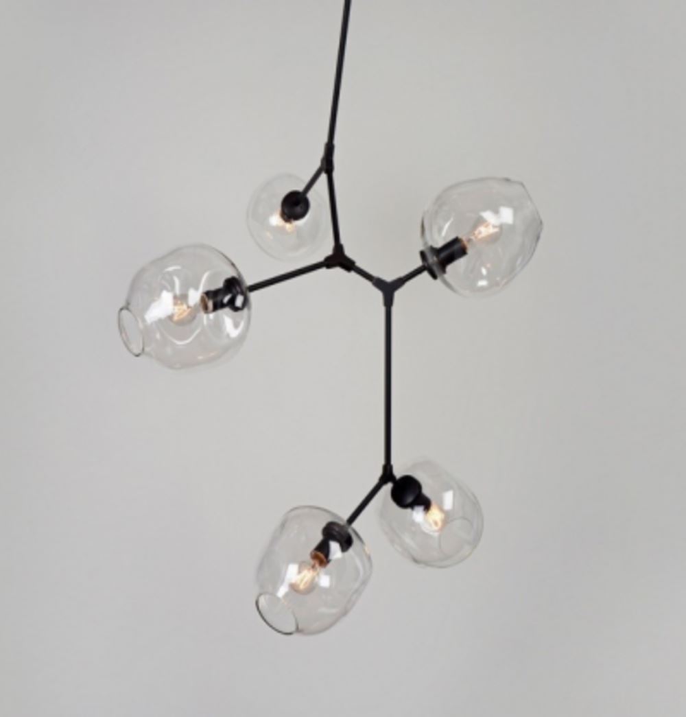 5-Globe Bubble Chandelier - GFURN