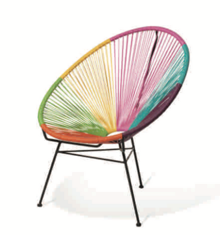 Acapulco Indoor/Outdoor Chair - Multicolor