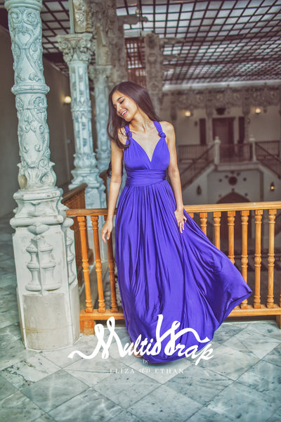 Amethyst Multi Wrap Dress