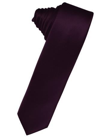 Mermaid Luxury Satin Skinny Necktie