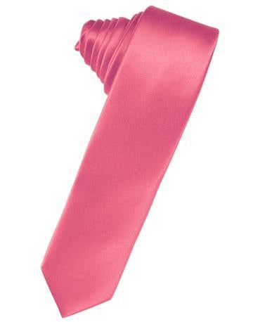 Mermaid Luxury Satin Skinny Necktie