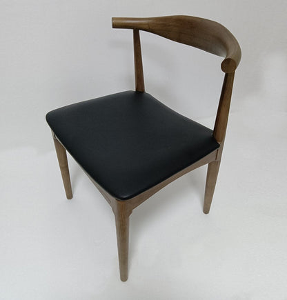 Hannah Chair - Walnut & Black - GFURN