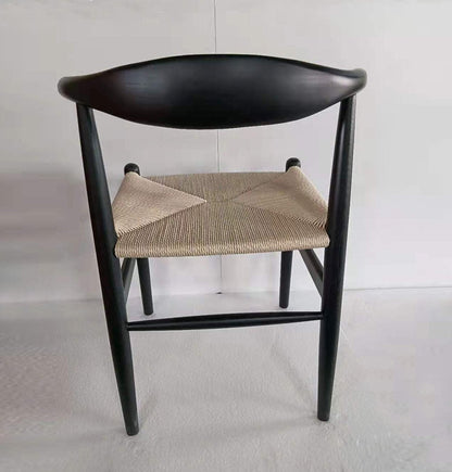 Hannah Chair - Black & Natural Cord - GFURN