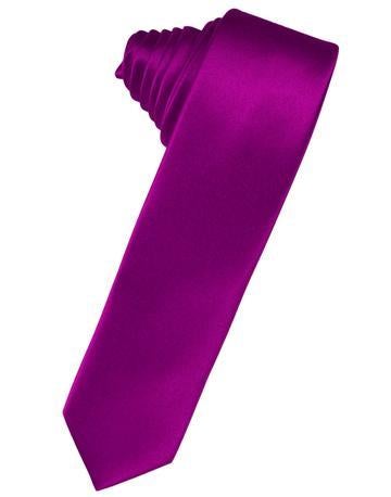 Mermaid Luxury Satin Skinny Necktie