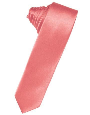 Mermaid Luxury Satin Skinny Necktie