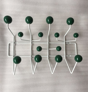 The Mid-Century Wall Coat Hanger - Green - GFURN