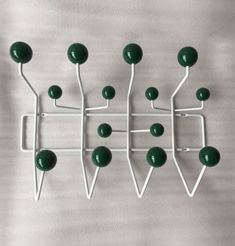 The Mid-Century Wall Coat Hanger - Green - GFURN