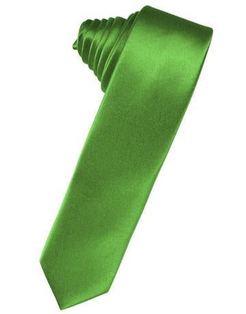 Fern Luxury Satin Skinny Necktie