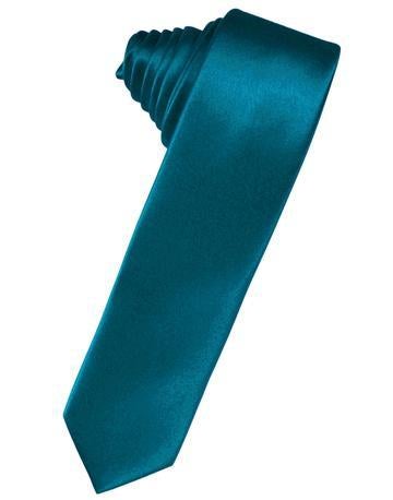 Mermaid Luxury Satin Skinny Necktie