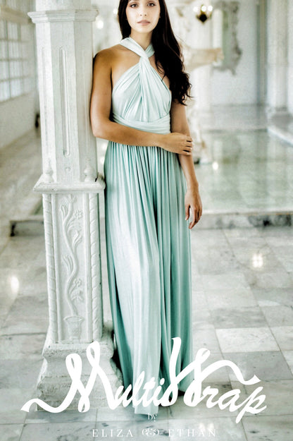 Pistachio Multi Wrap Dress